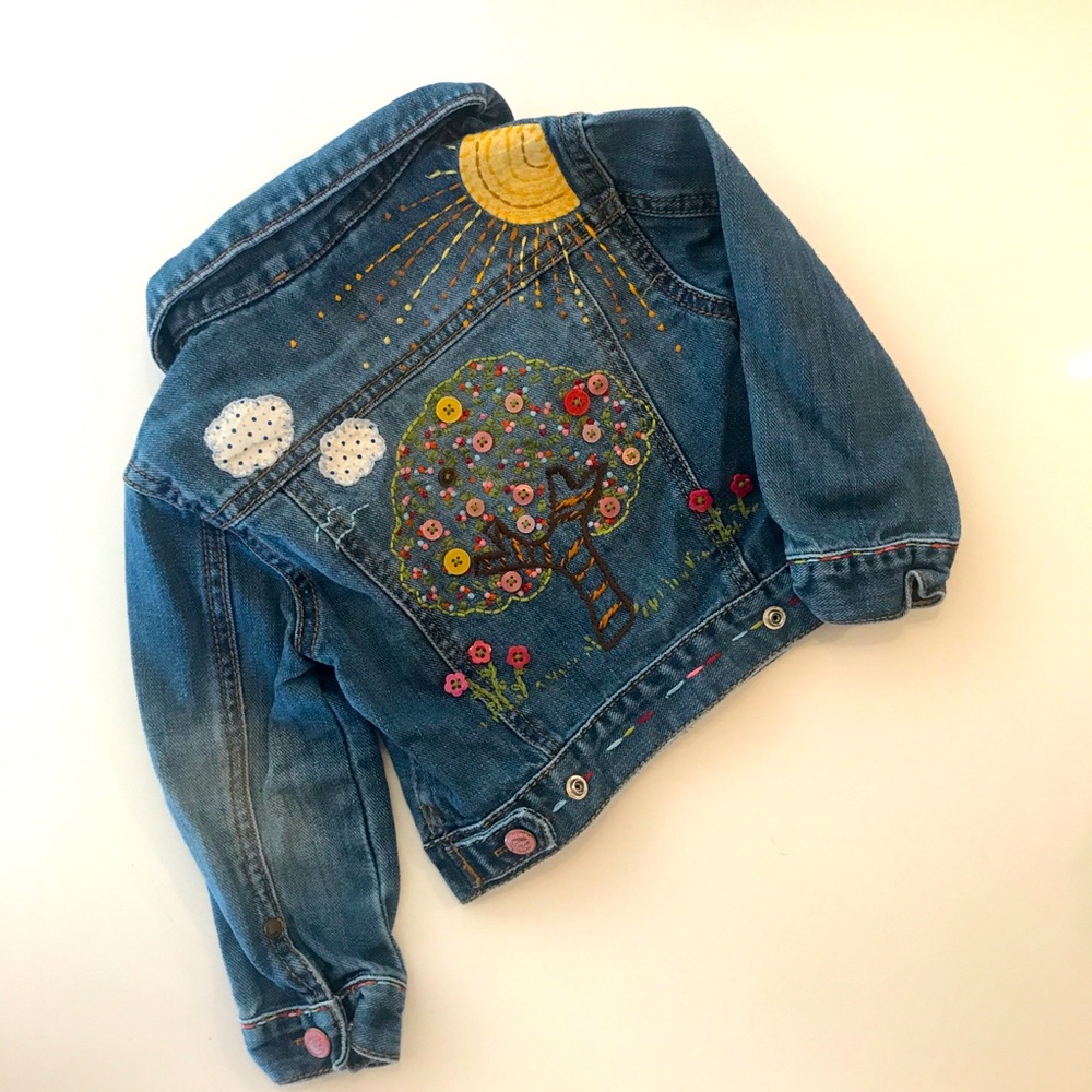 Gap Embellished Toddler Jean Jacket